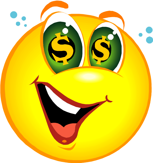 happiness clipart money