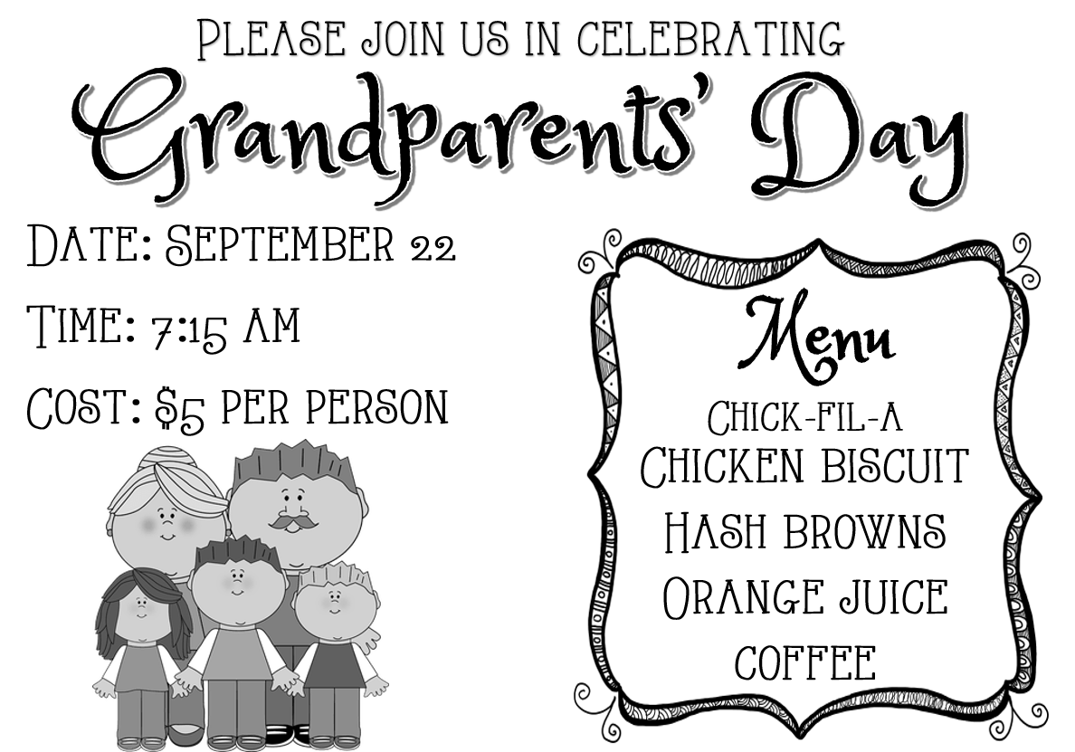 happy clipart grandparents day