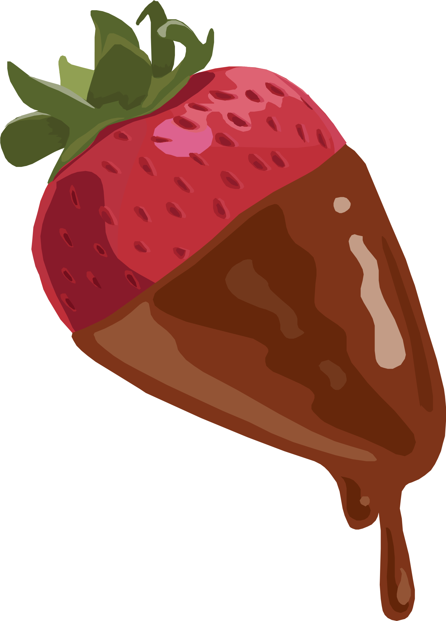 strawberries clipart social