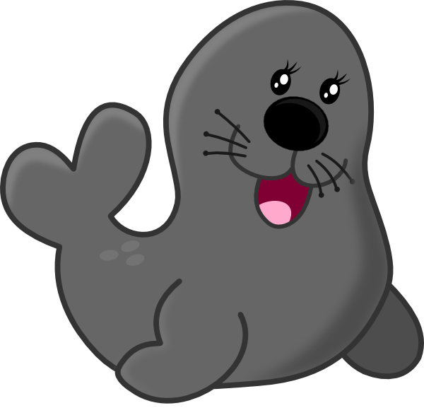 seal clipart animated