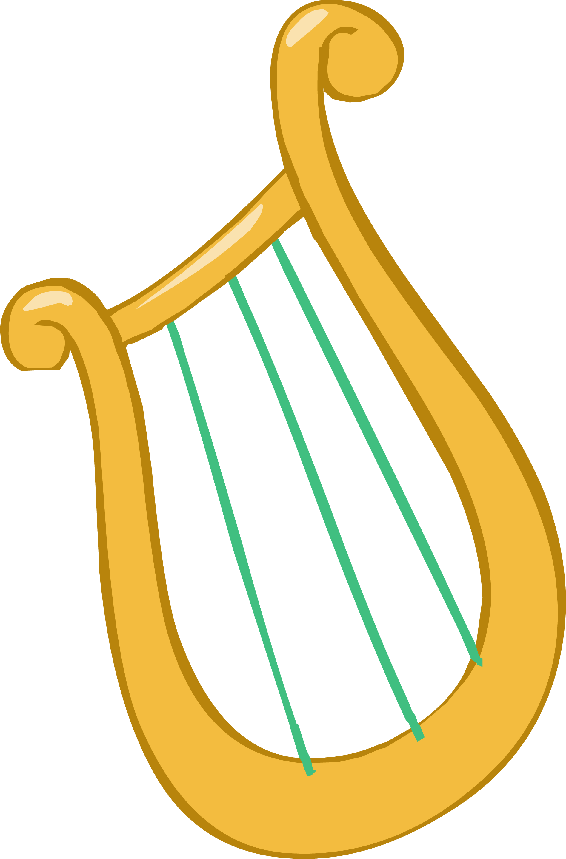 harp clipart lyre