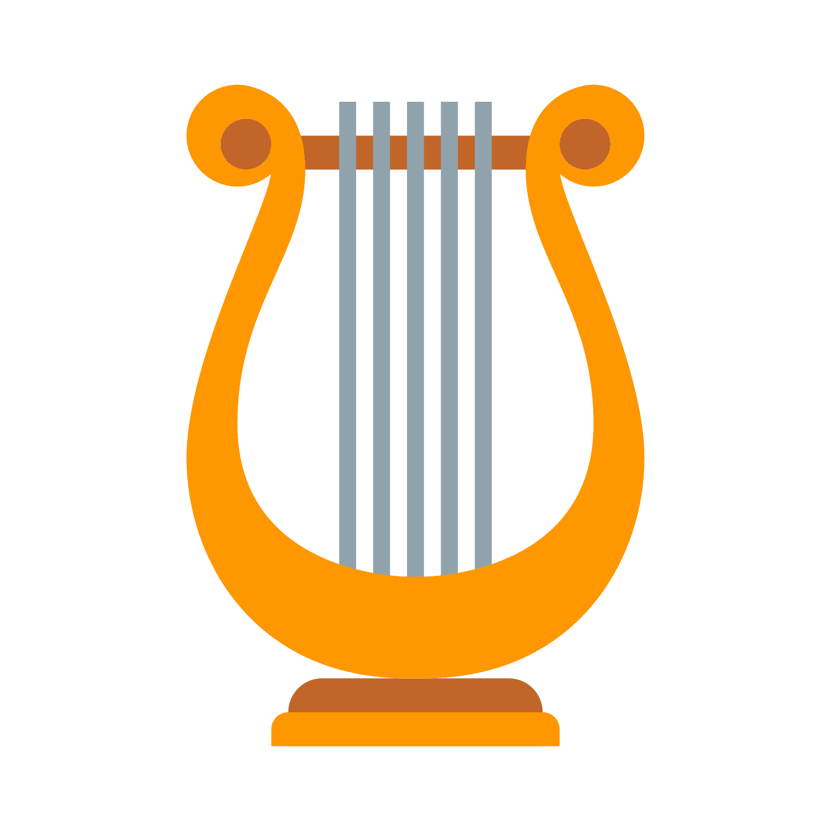 harp clipart lyre