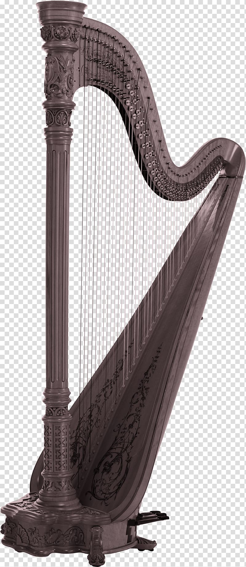 harp clipart music instrument
