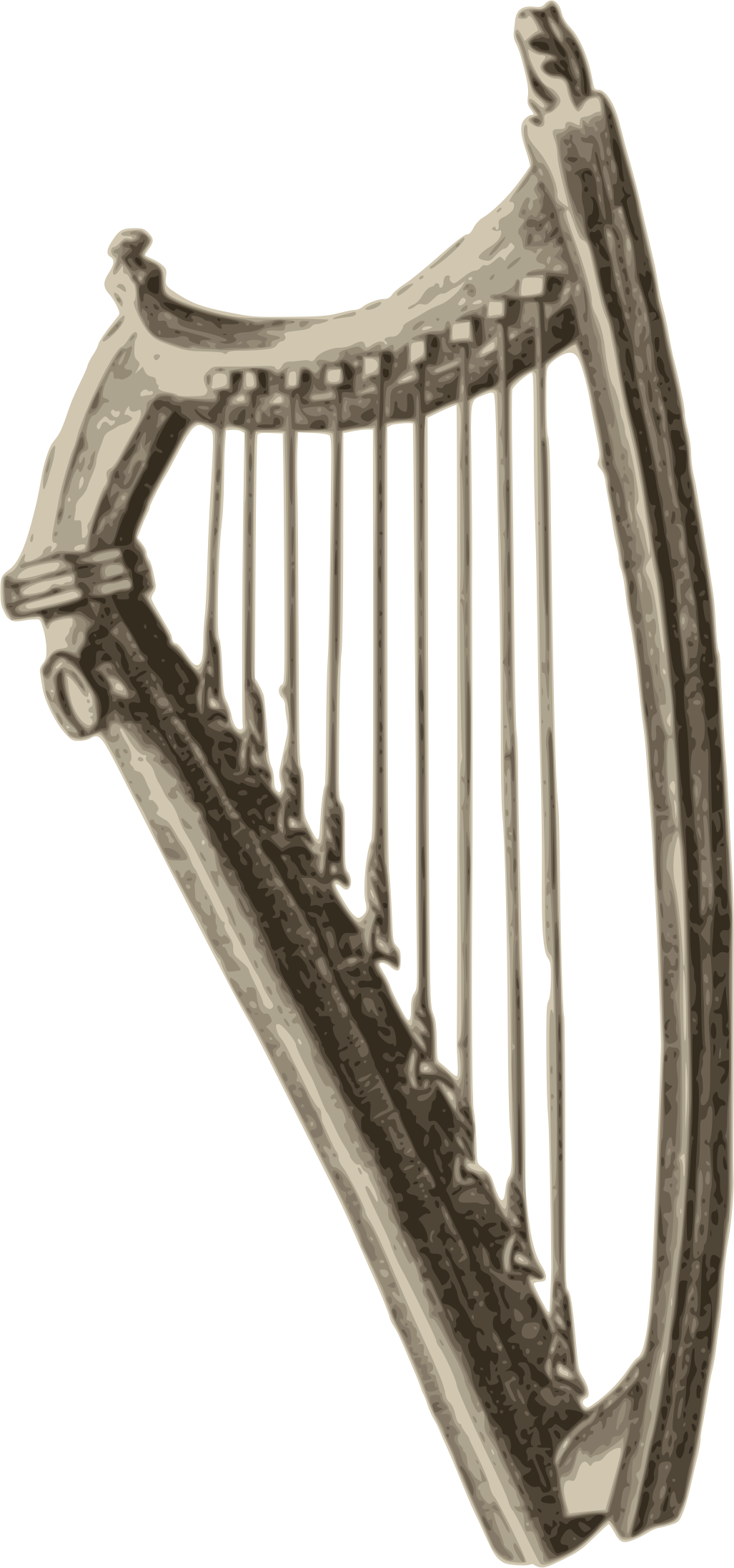harp clipart svg