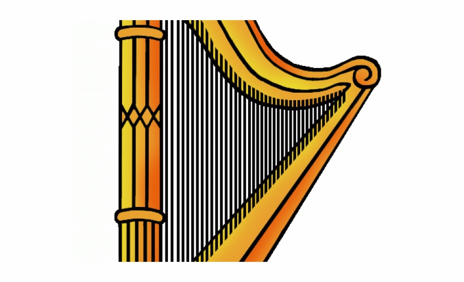 harp clipart unique