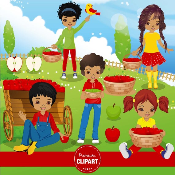 harvest clipart african american