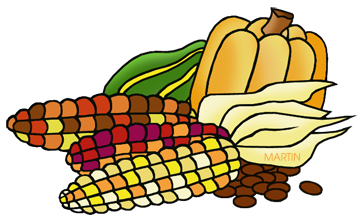 harvest clipart colonial food