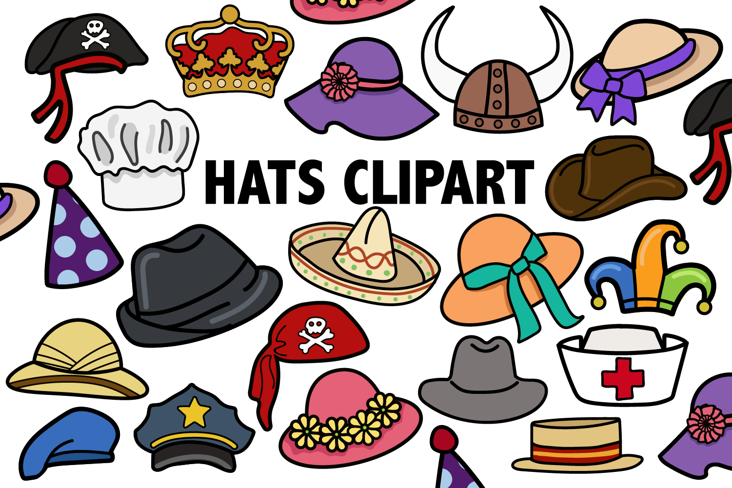hats clipart