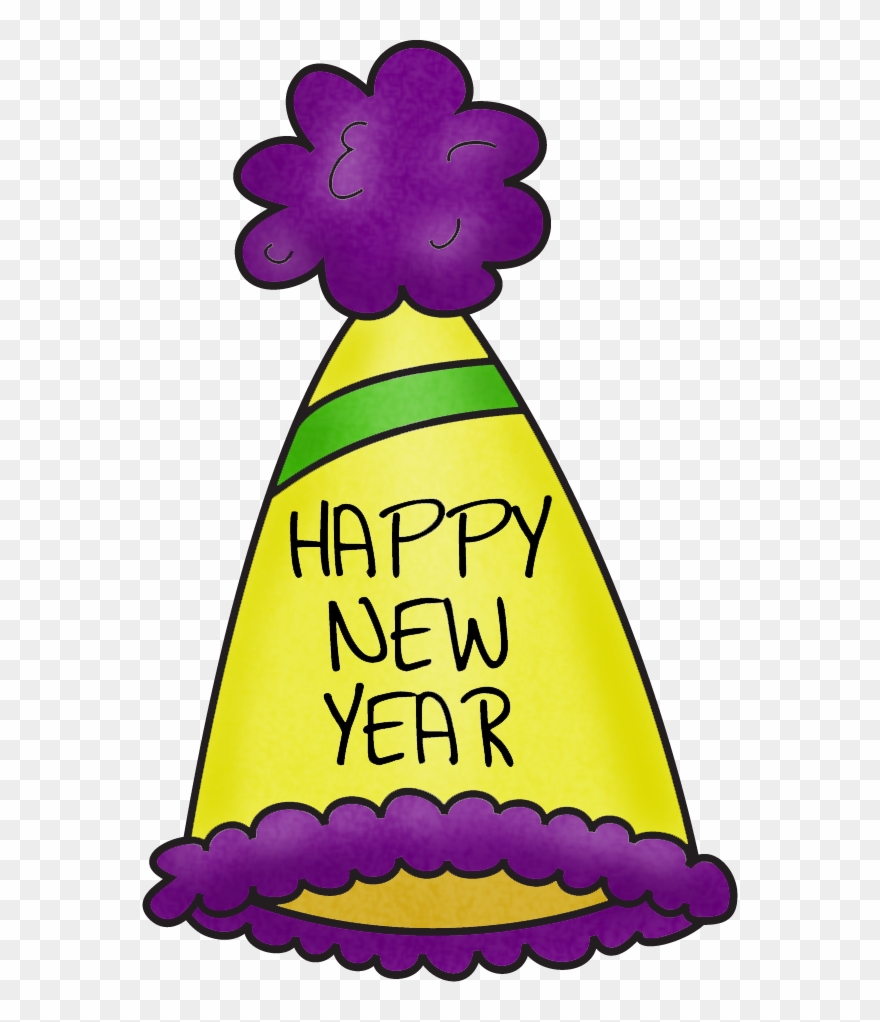 hats clipart new year's