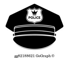 hats clipart police