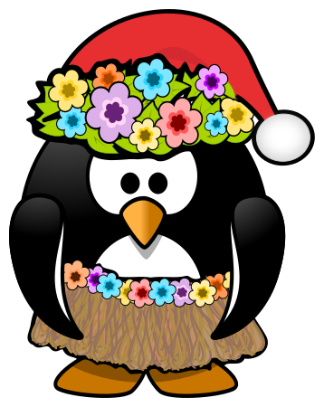 Free cliparts download clip. Hawaiian clipart christmas