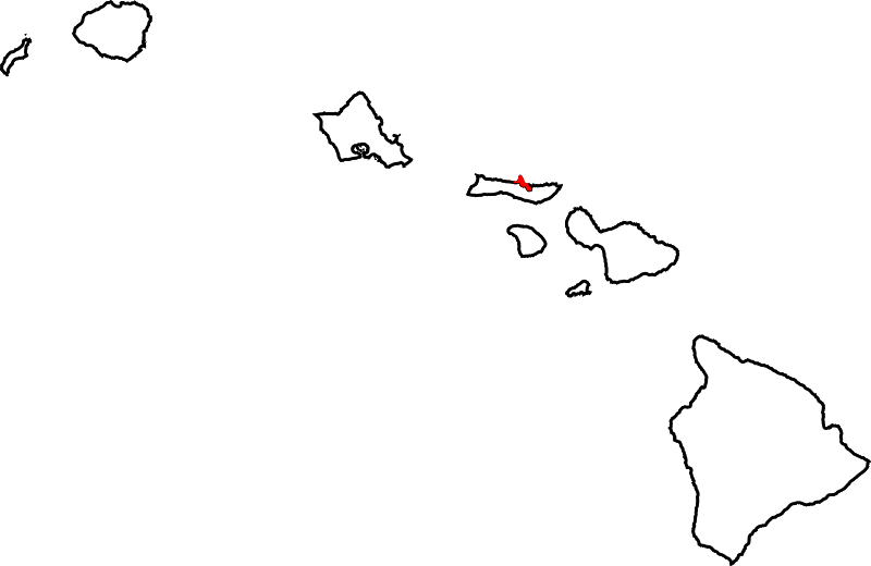 island clipart map hawaii