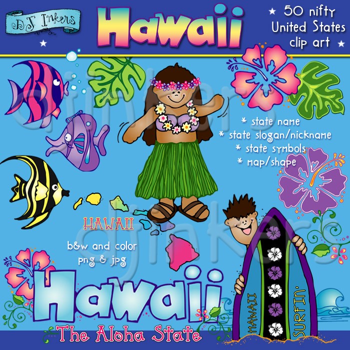 hawaii clipart name