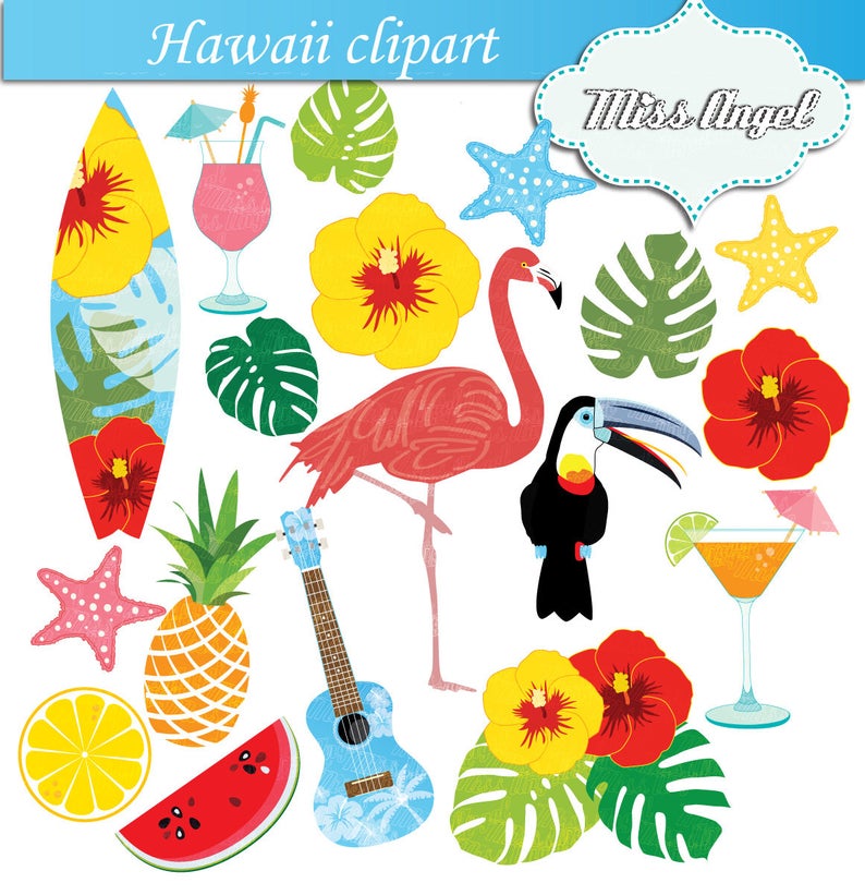 hawaii clipart summer