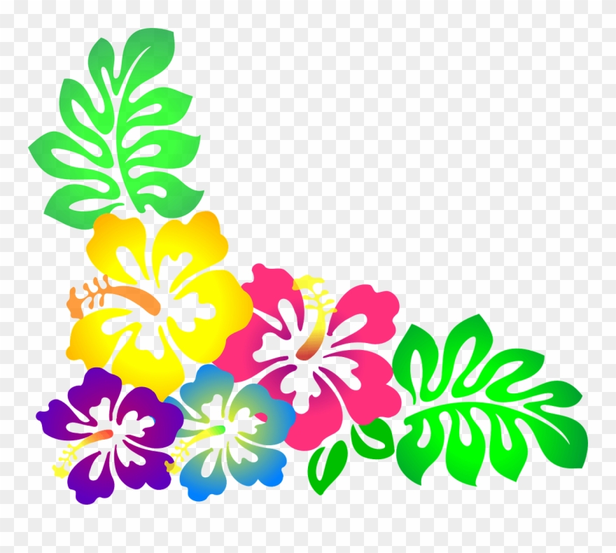 hawaii clipart themed