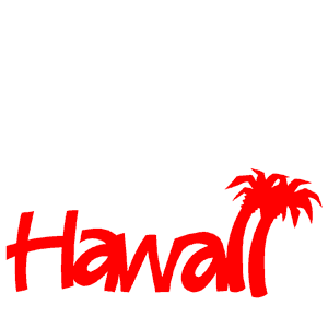 hawaii clipart word