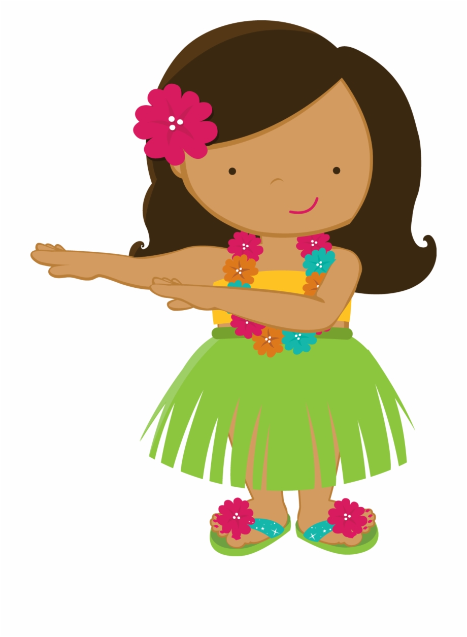 hawaiian clipart cartoon