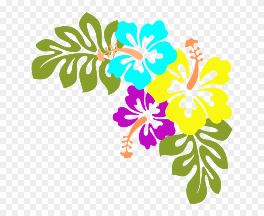 hawaiian clipart flower hawaiin
