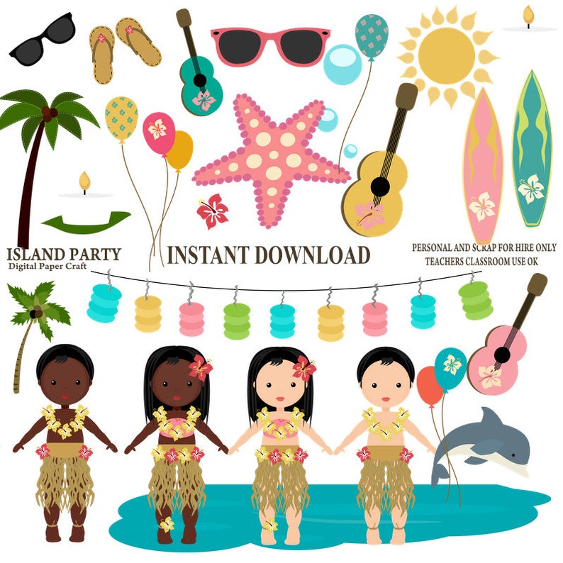island clipart island party