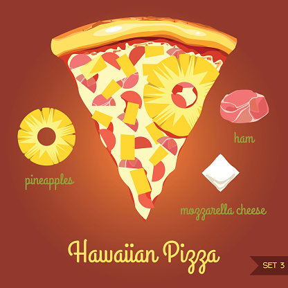 hawaiian clipart hawaiian pizza