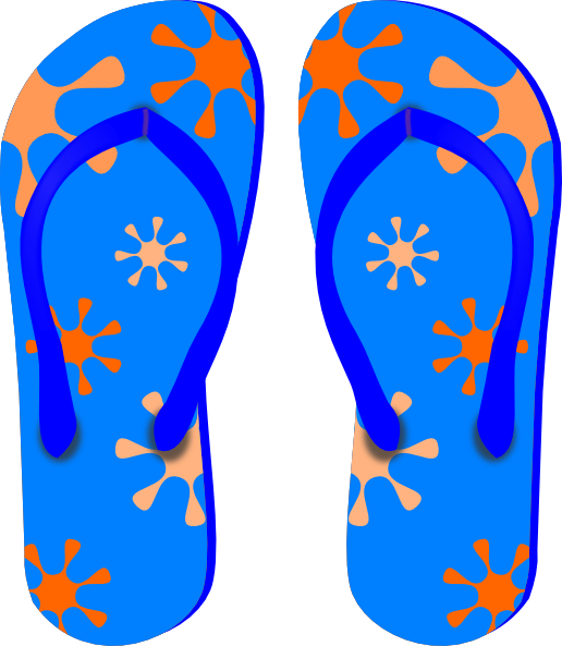 Hawaiian clipart sandal. Free beach sandals cliparts