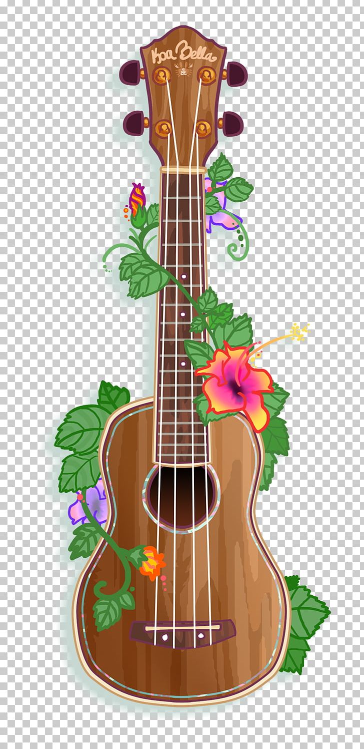 Hawaii ukulele acoustic guitar. Hawaiian clipart ukelele