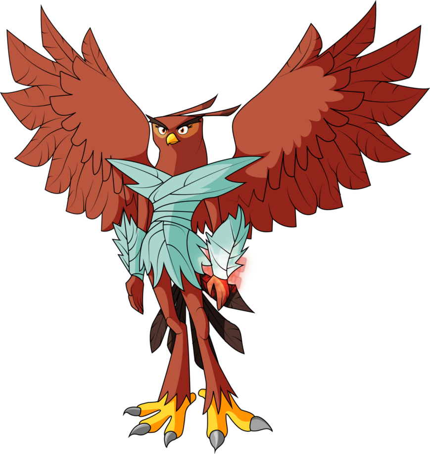 hawk clipart angry