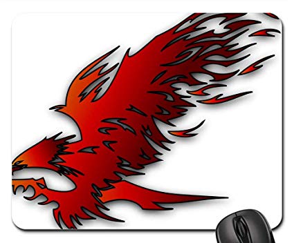 Amazon com mouse pads. Hawk clipart raptor bird