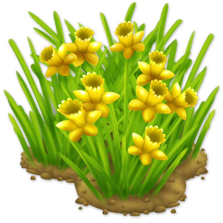 march clipart daffodil