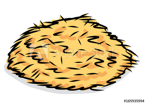 Hay clipart pile hay Hay pile hay Transparent FREE for download on