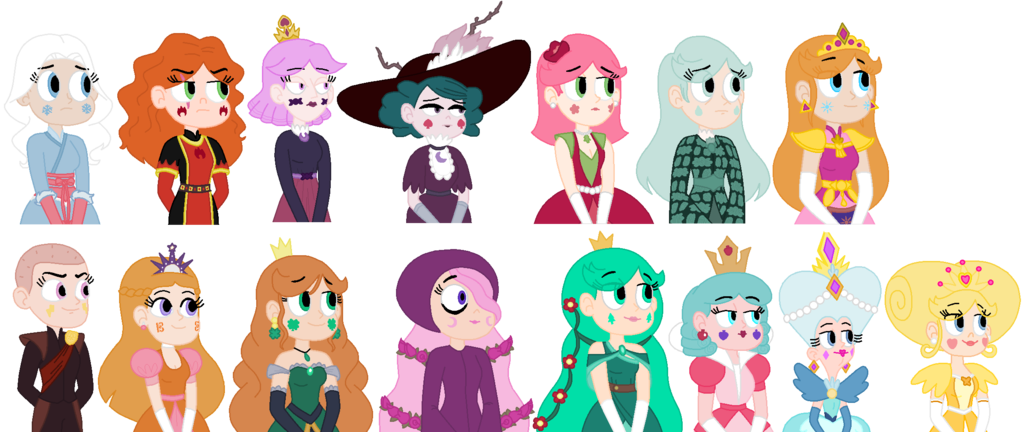Queens of mewni portraits. Hay clipart undaunted