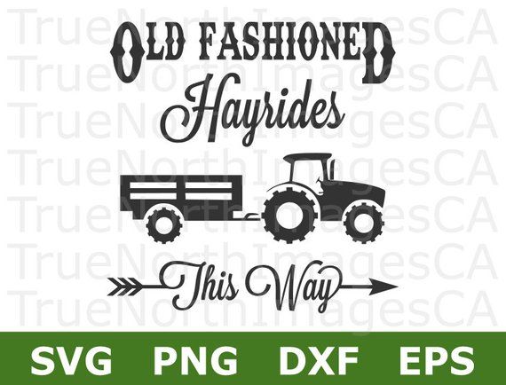 hayride clipart farm sign