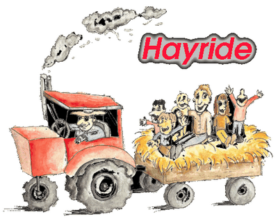 hayride clipart hayrack ride