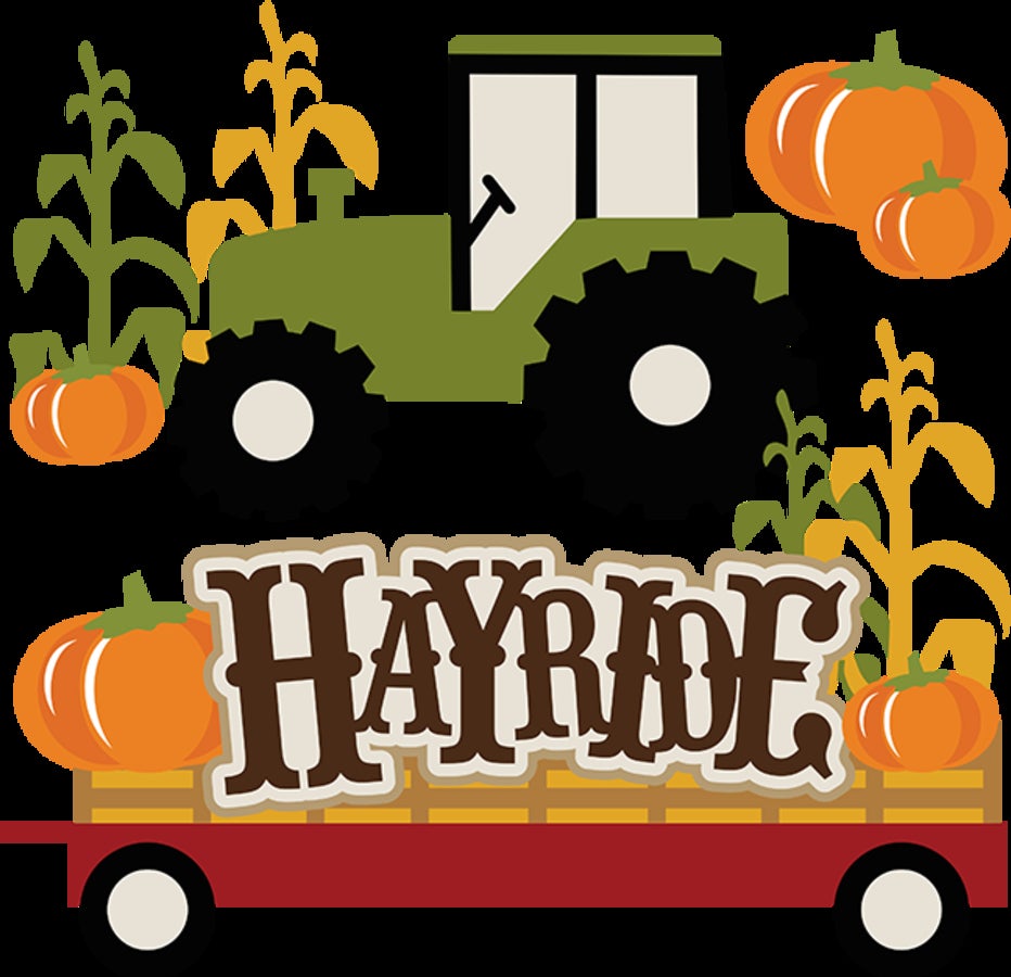 Hayride clipart october school. Hayrides and campfires tickets