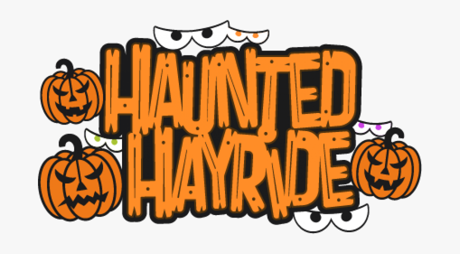 Hayride clipart pimpkin. Haunted psa halloween cliparts