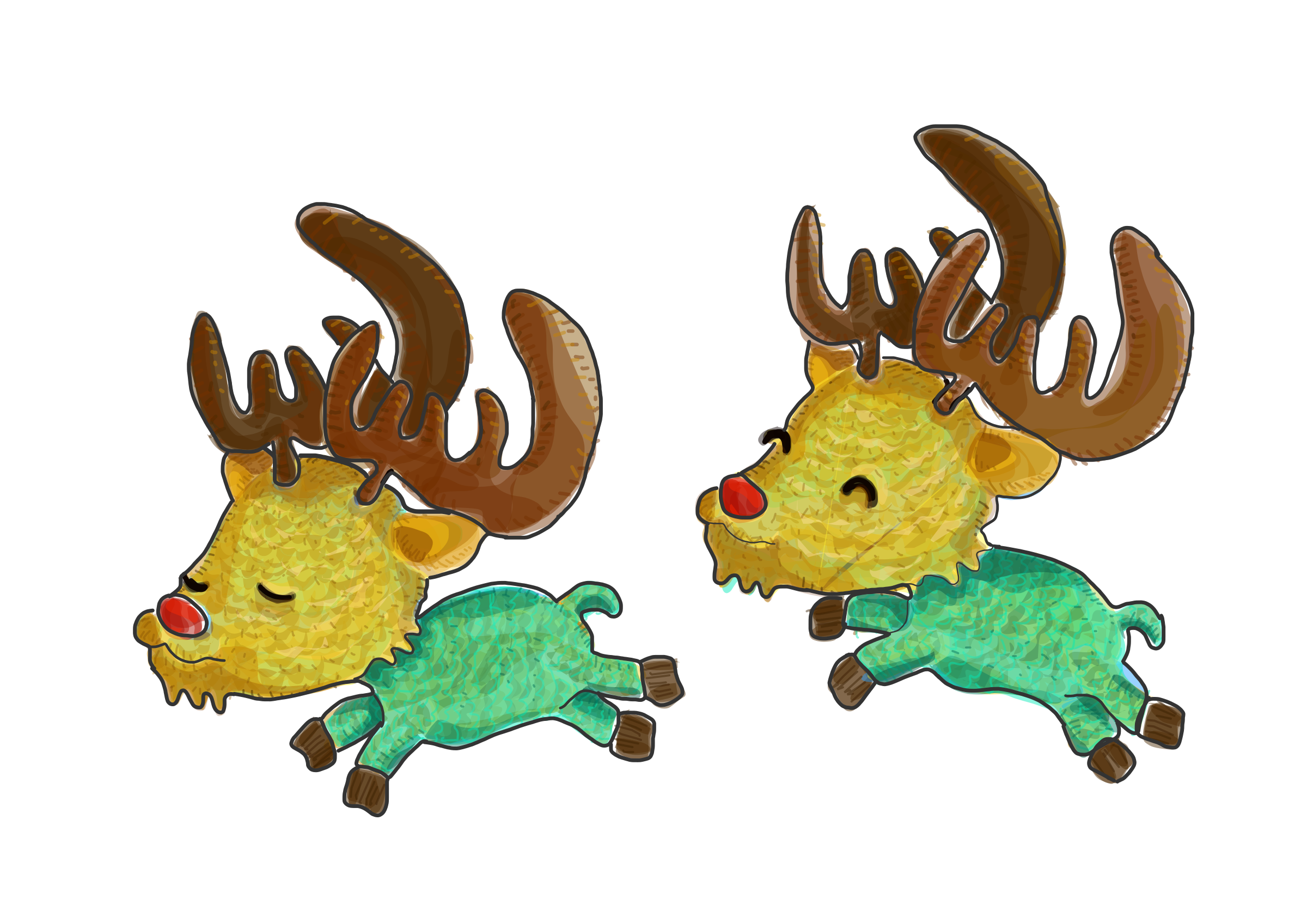 Head clipart caribou. Big image png