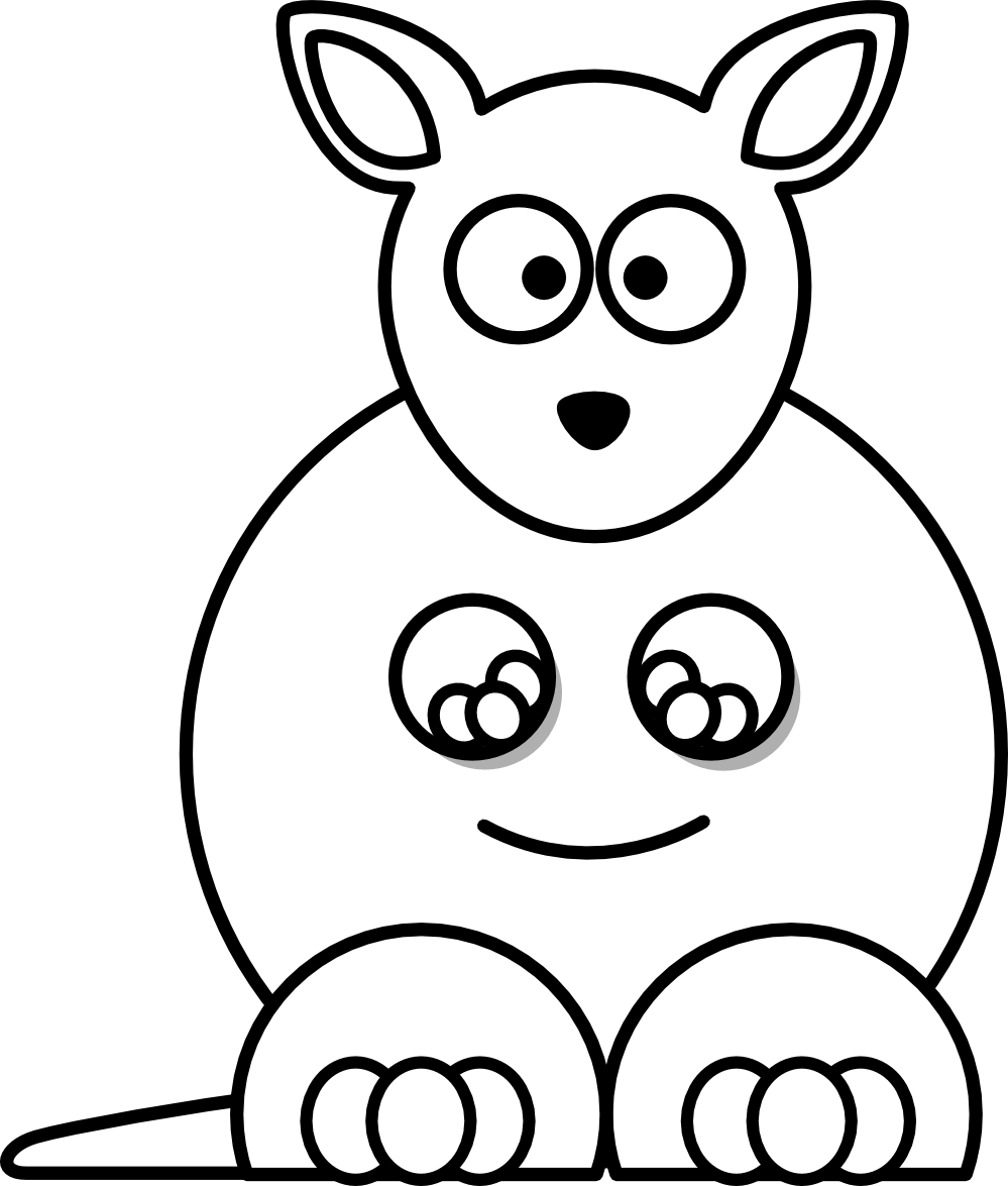Clipartist net clip art. Head clipart kangaroo