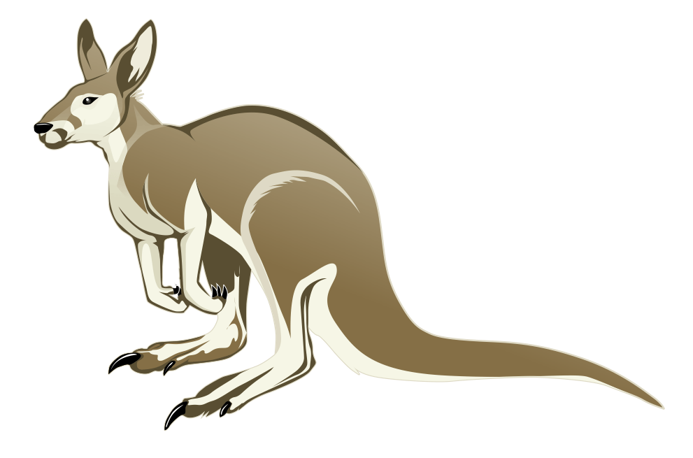 Head clipart kangaroo. Baby cliparts zone cartoon