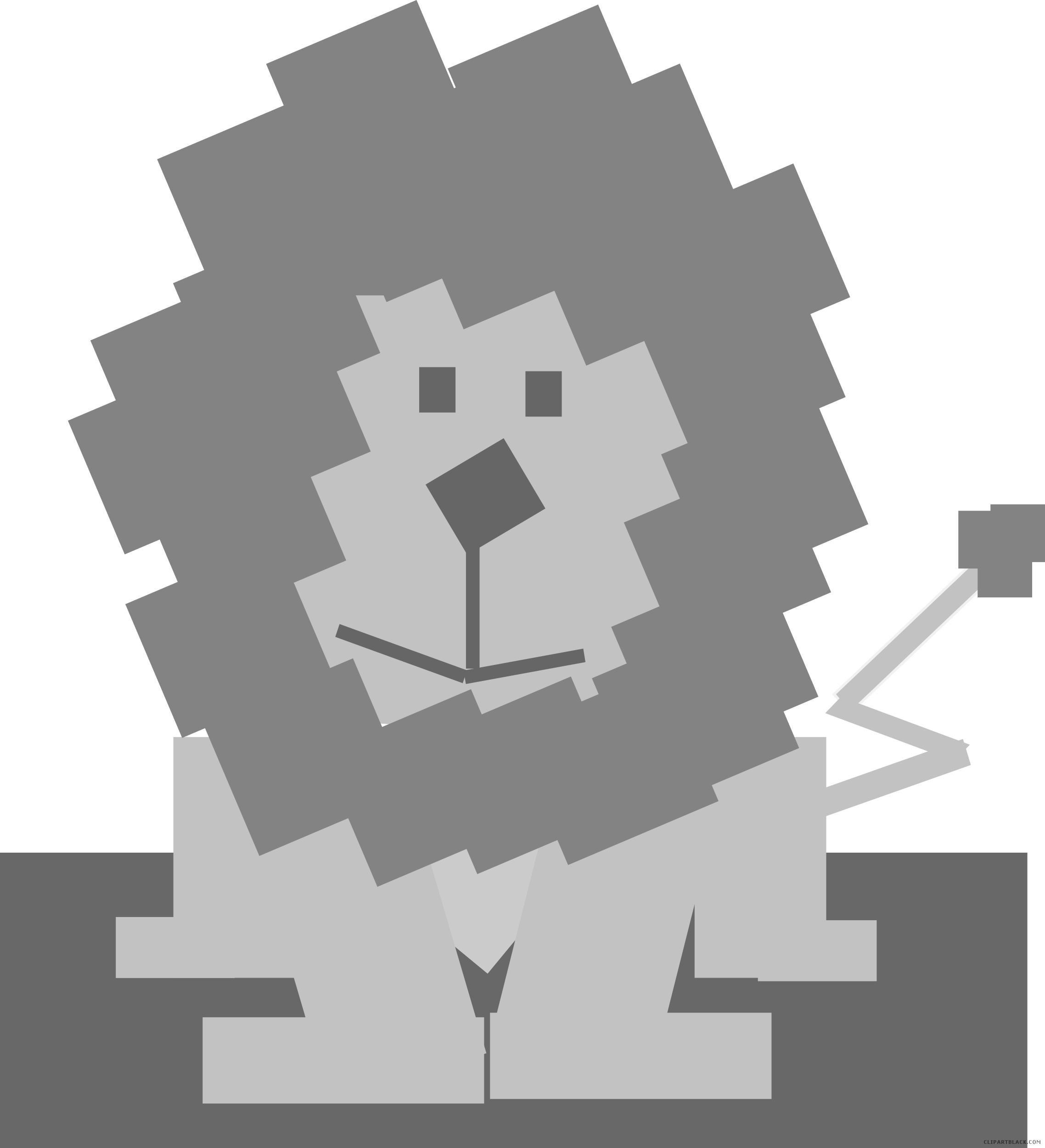 head clipart mountain lion