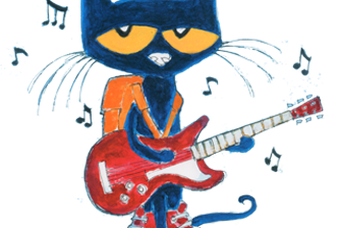  collection of guitar. Head clipart pete the cat