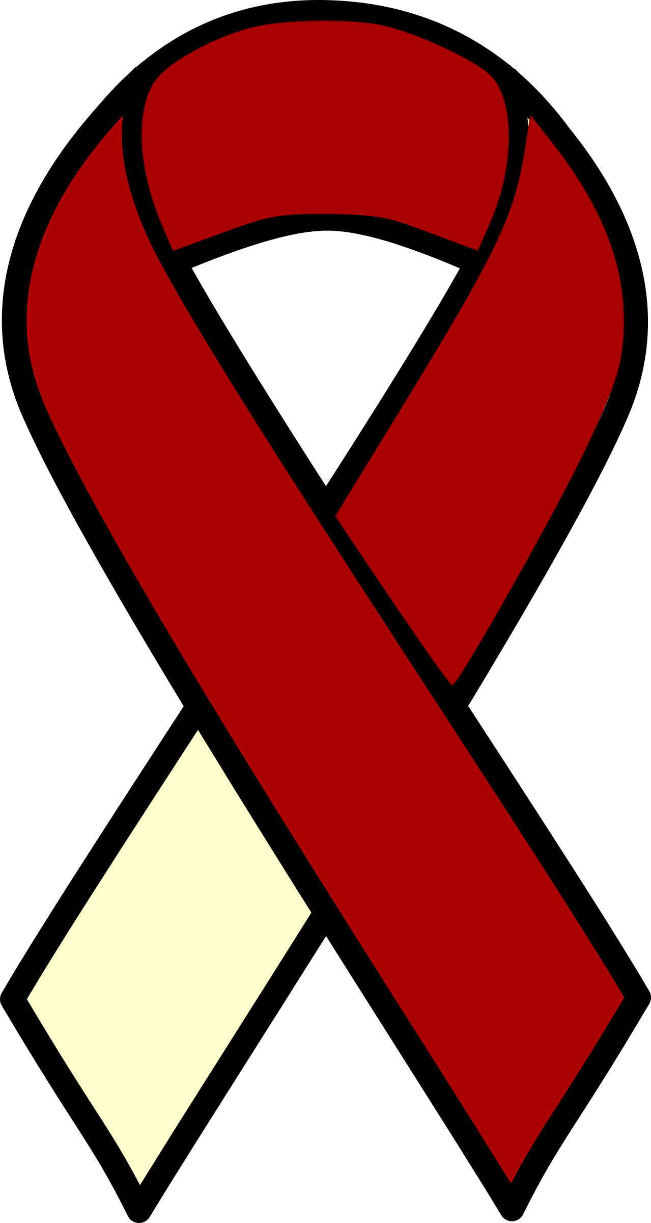 Cancer ribbon. Neck clipart head and neck