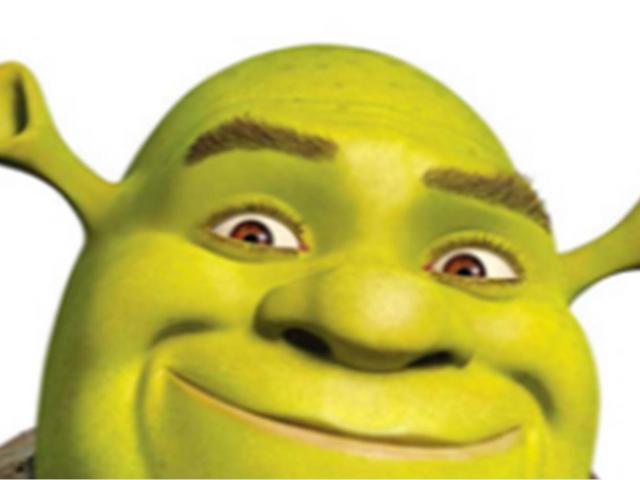 head clipart shrek