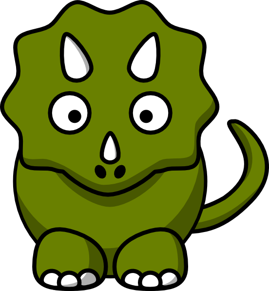 head clipart triceratops