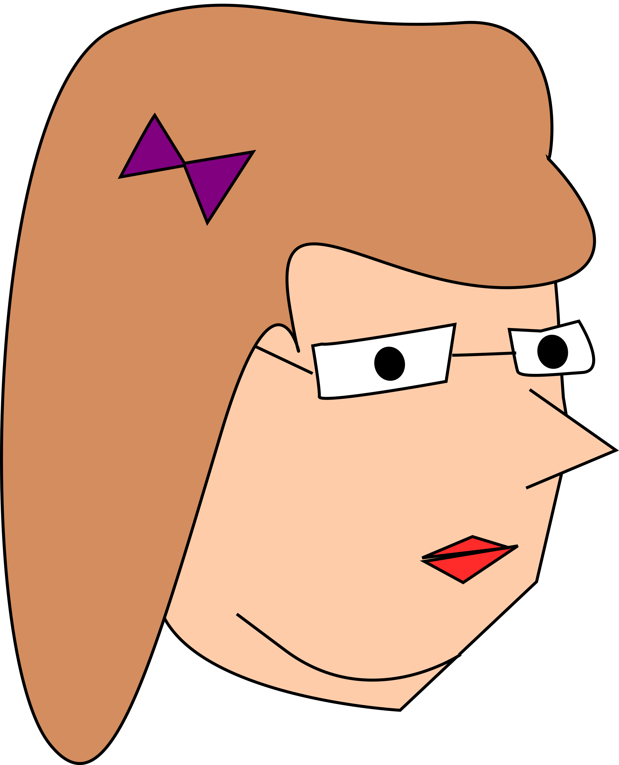 Head clipart woman. Female older big image