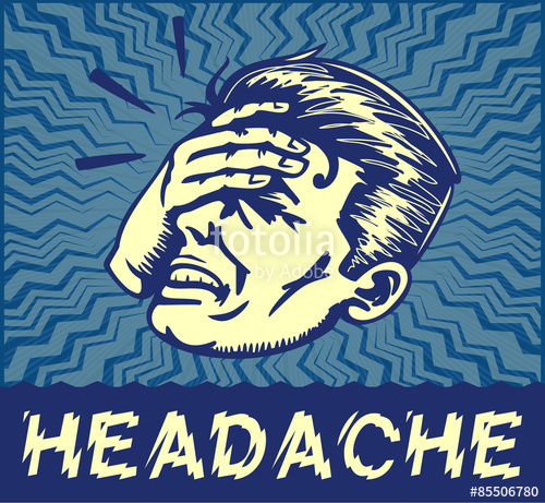 headache clipart pain suffering