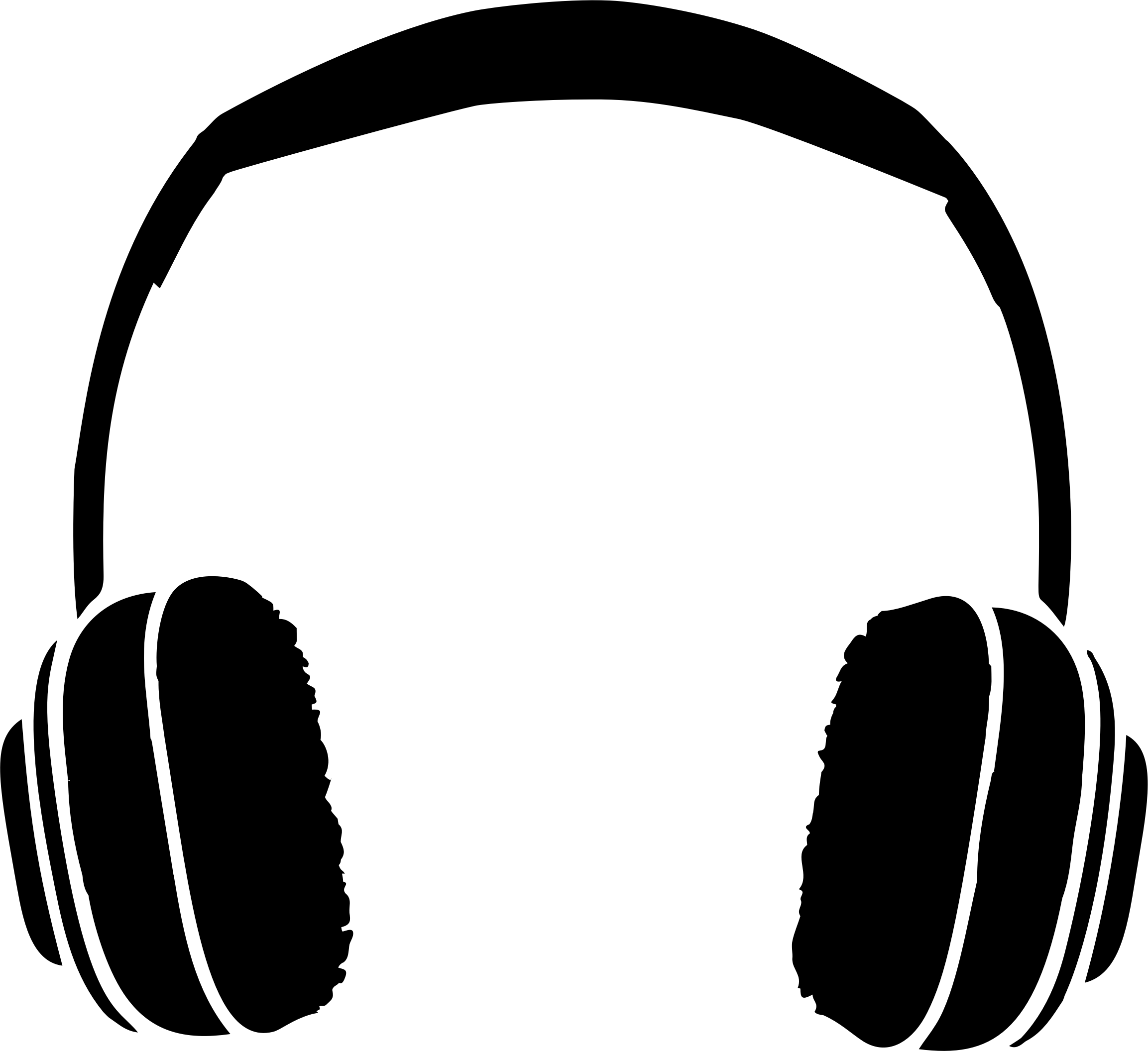 headphones clipart head phone