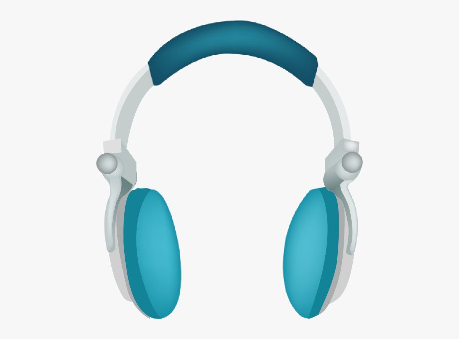 headphone clipart blue headphone