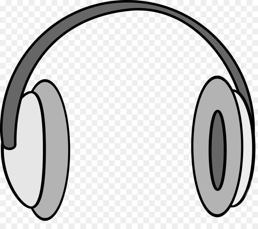 Headphones cartoon technology circle. Headphone clipart listened