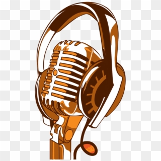 Headphone clipart mic clipart. Microphone png images free