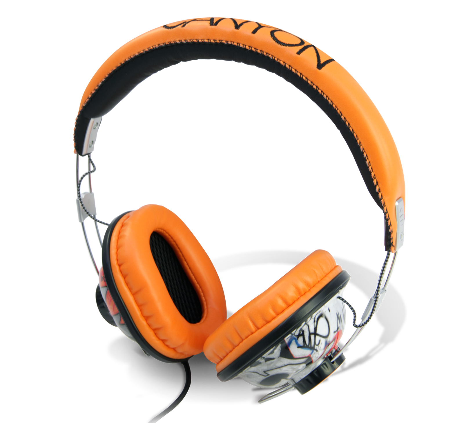 headphone clipart orange